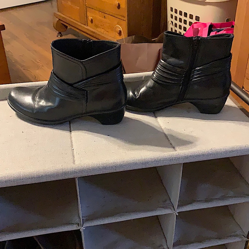 Black boots